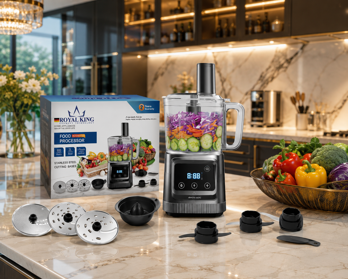 غذاساز رویال کینگ مدل ROSHA-1707