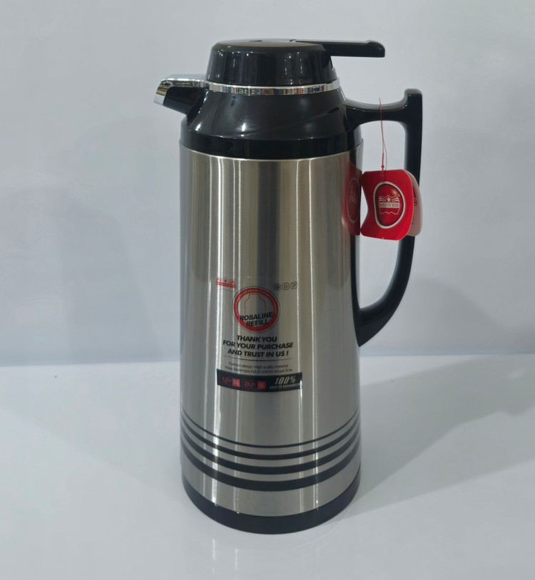 فلاسک دو لیتر بدنه استیل رمانتیک هوم مدل STG-19P